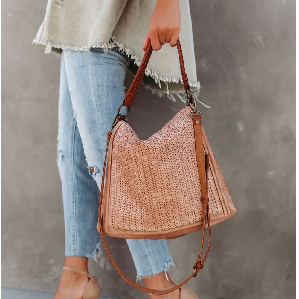 Sold! CREATIVE CROSSBODY SHOULDER BAG - TAN